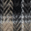 Black And Grey Checkered Cold Weather Scarf - Image 4