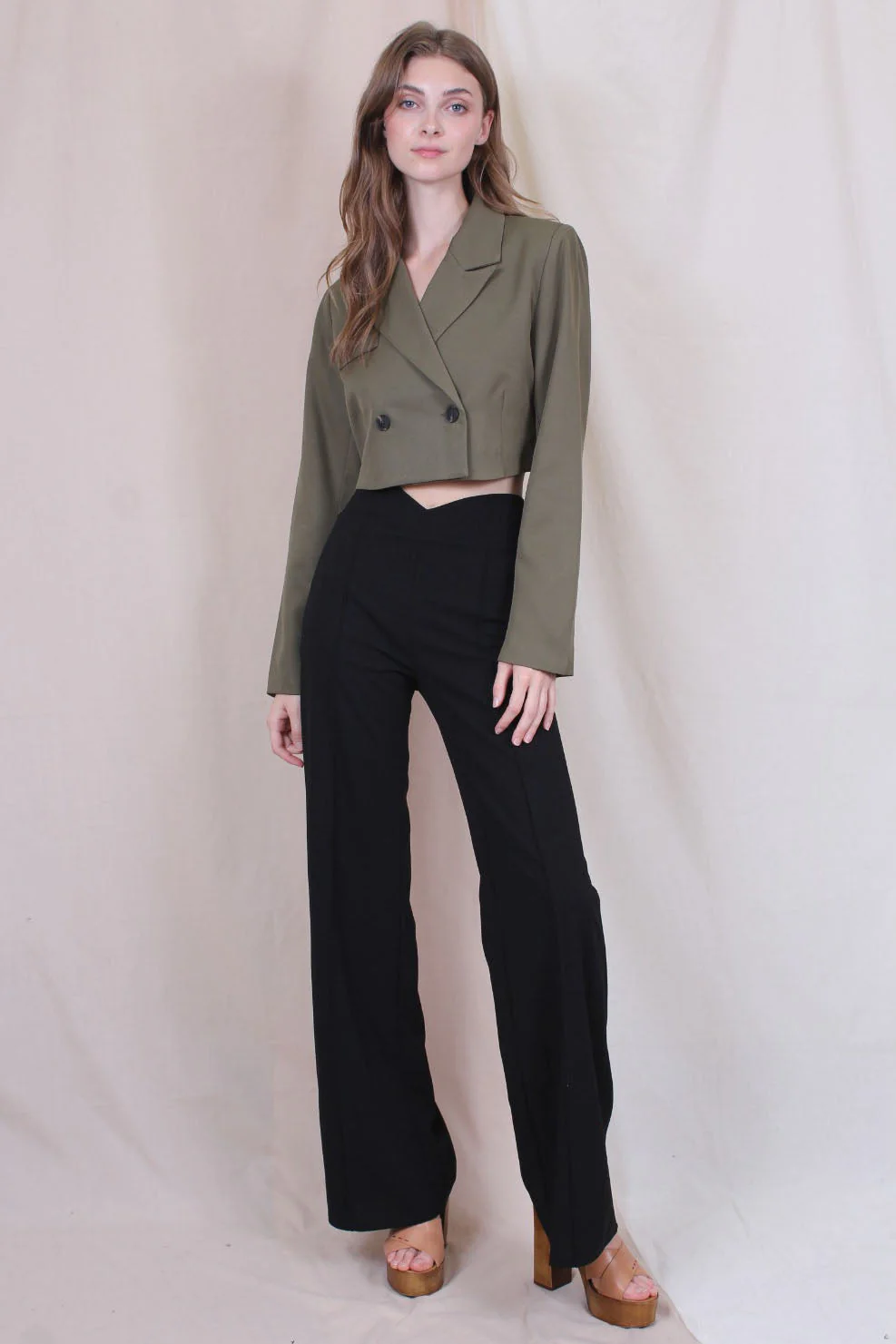 Cropped Blazer - Image 14