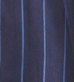 Pinstripe High Mock Neck Half Zip Flowy Top - Image 4