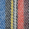 Wide Tartan Red And White Fringe Scarf - Image 4