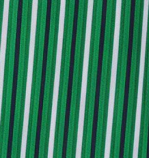 Stripe Collar Zip Front Stripe Shift Dress - Image 5