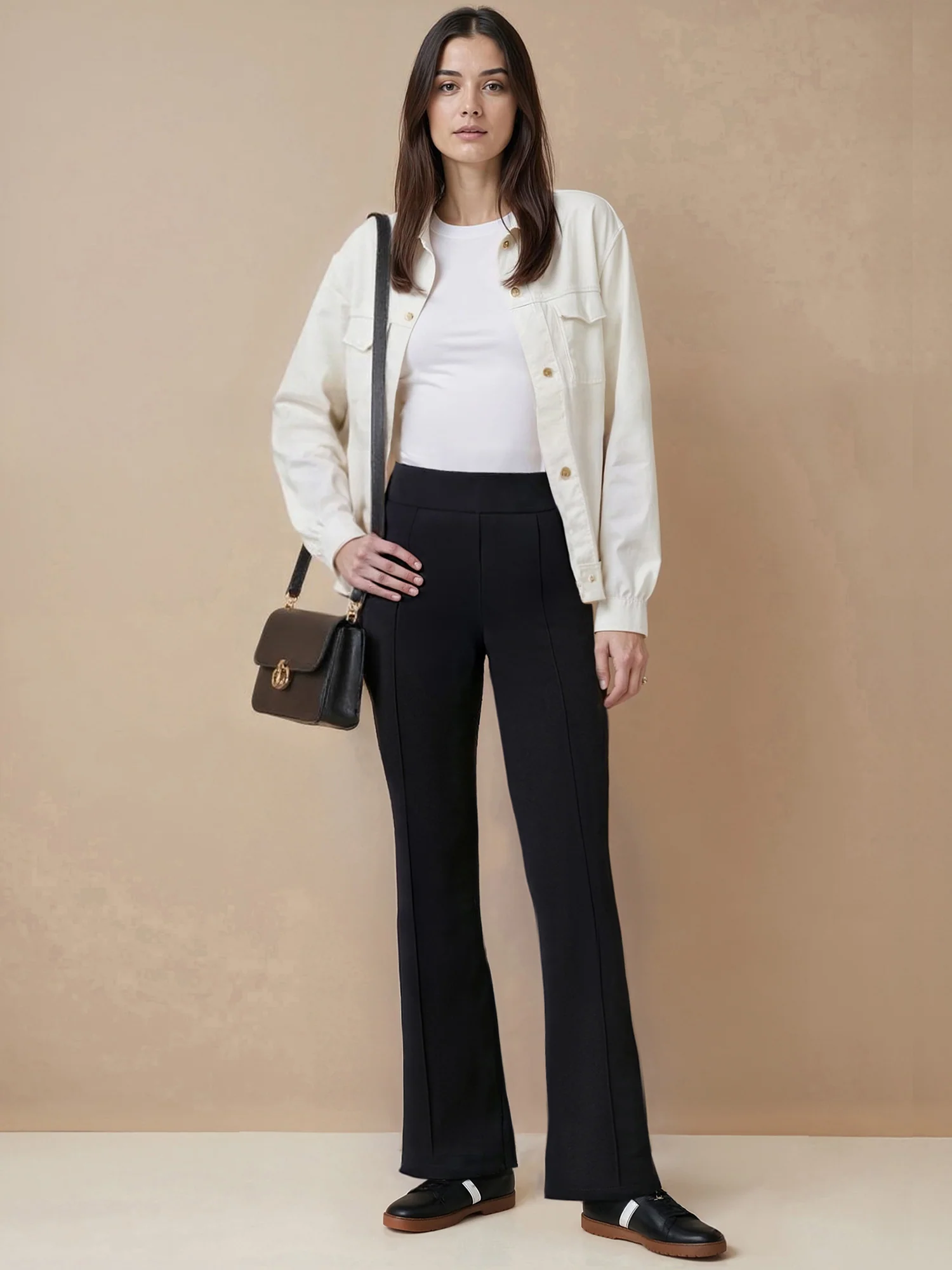 Tall Ponte Bootcut Mid Rise Pant - Image 3