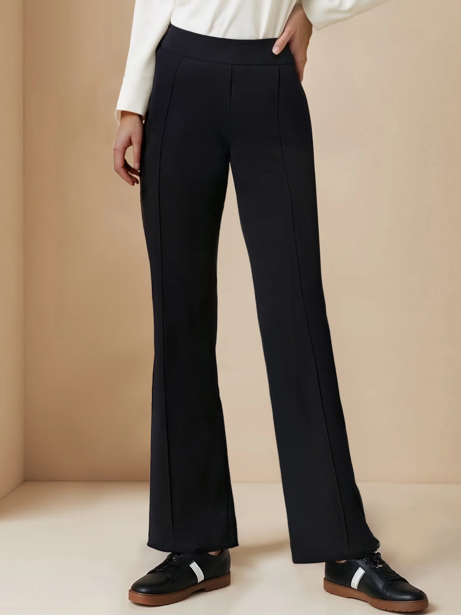 Tall Ponte Bootcut Mid Rise Pant - Image 4