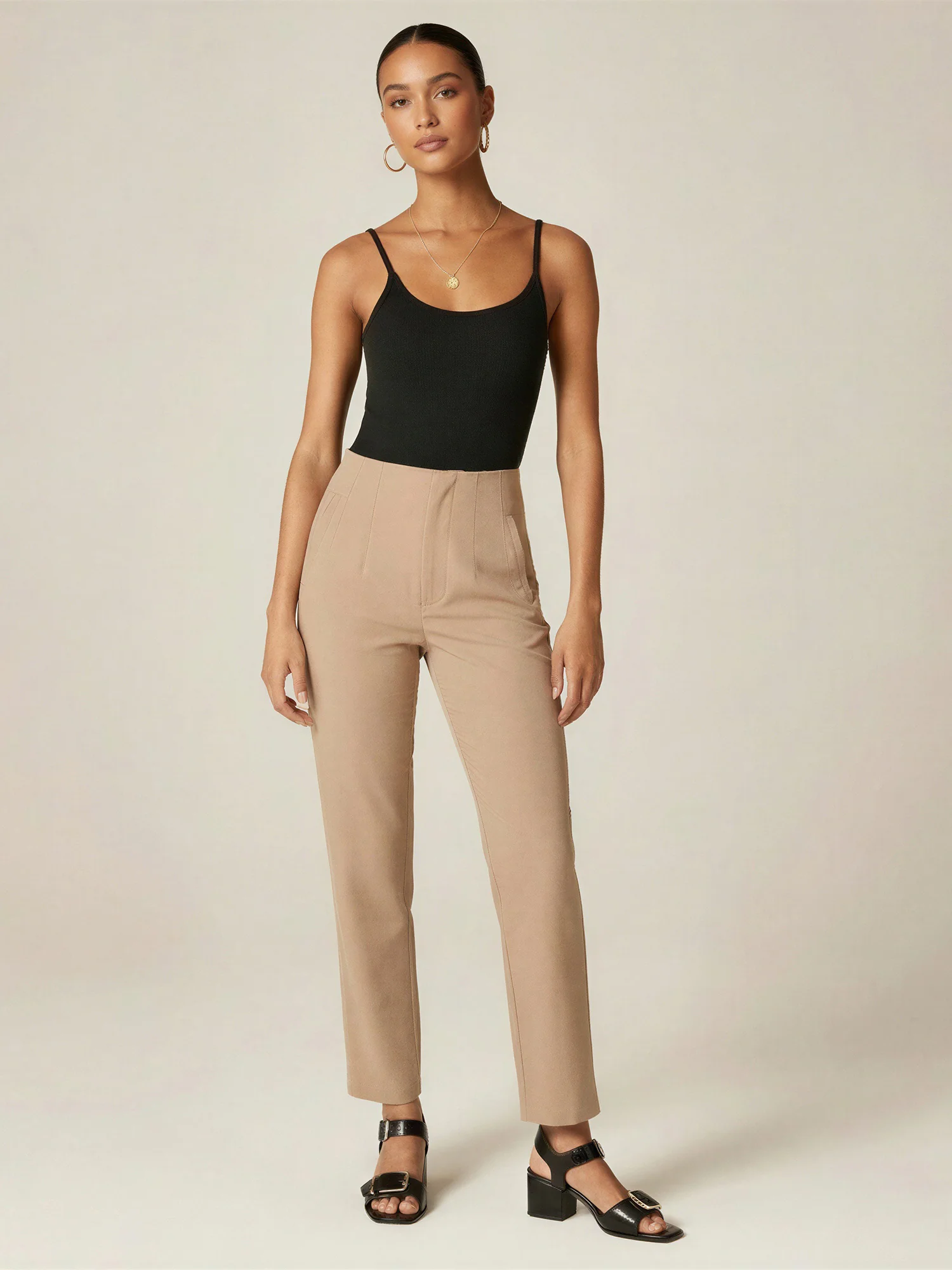 Vertigo Seamed Straight Pants - Image 7